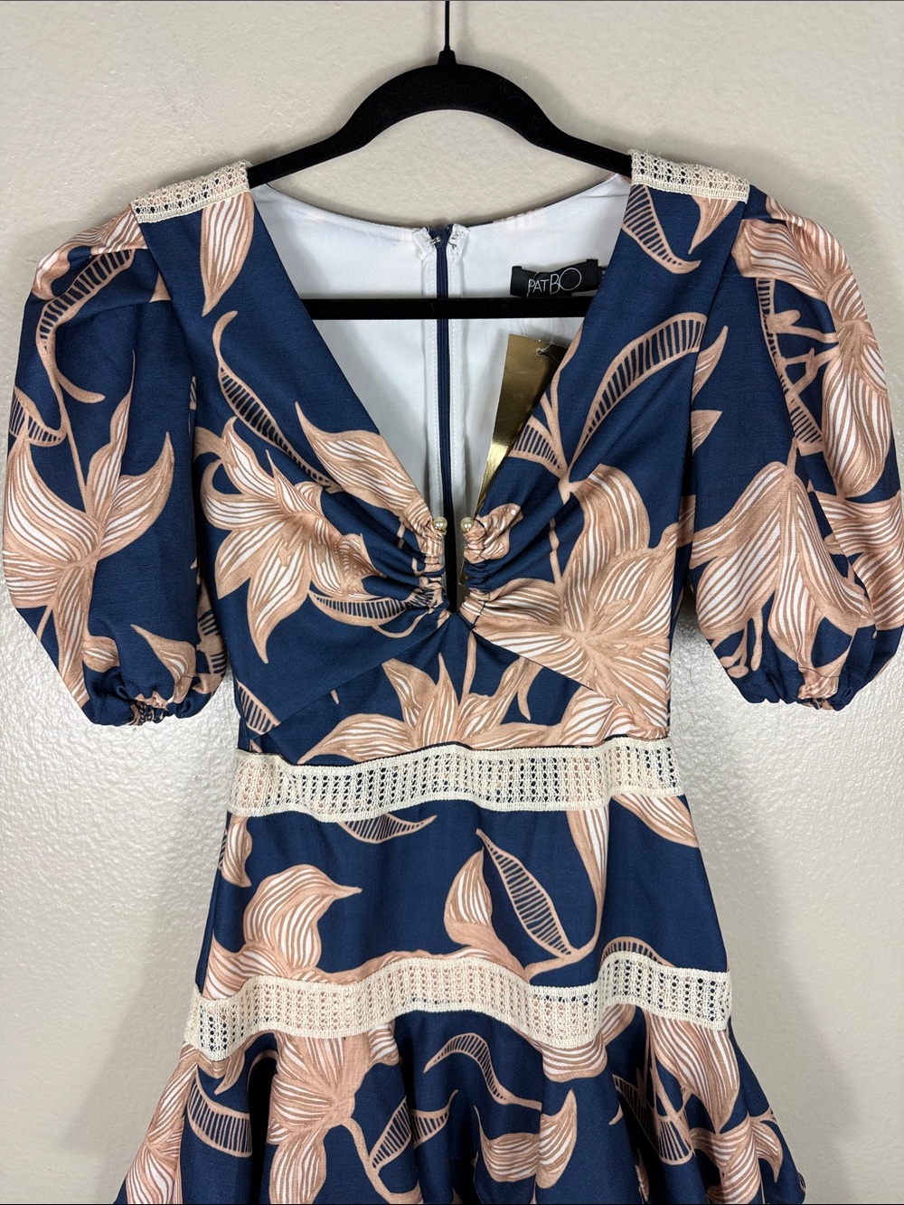 PatBO Stargazer Lace Trim Dress - Picture 7 of 9